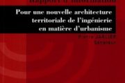 rapport pour nouvelle architecture territoriale JARLIER