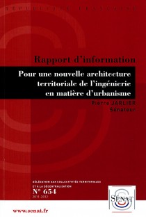 rapport pour nouvelle architecture territoriale JARLIER