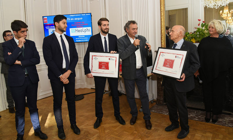 pierre jarlier remise des prix de l'innovation