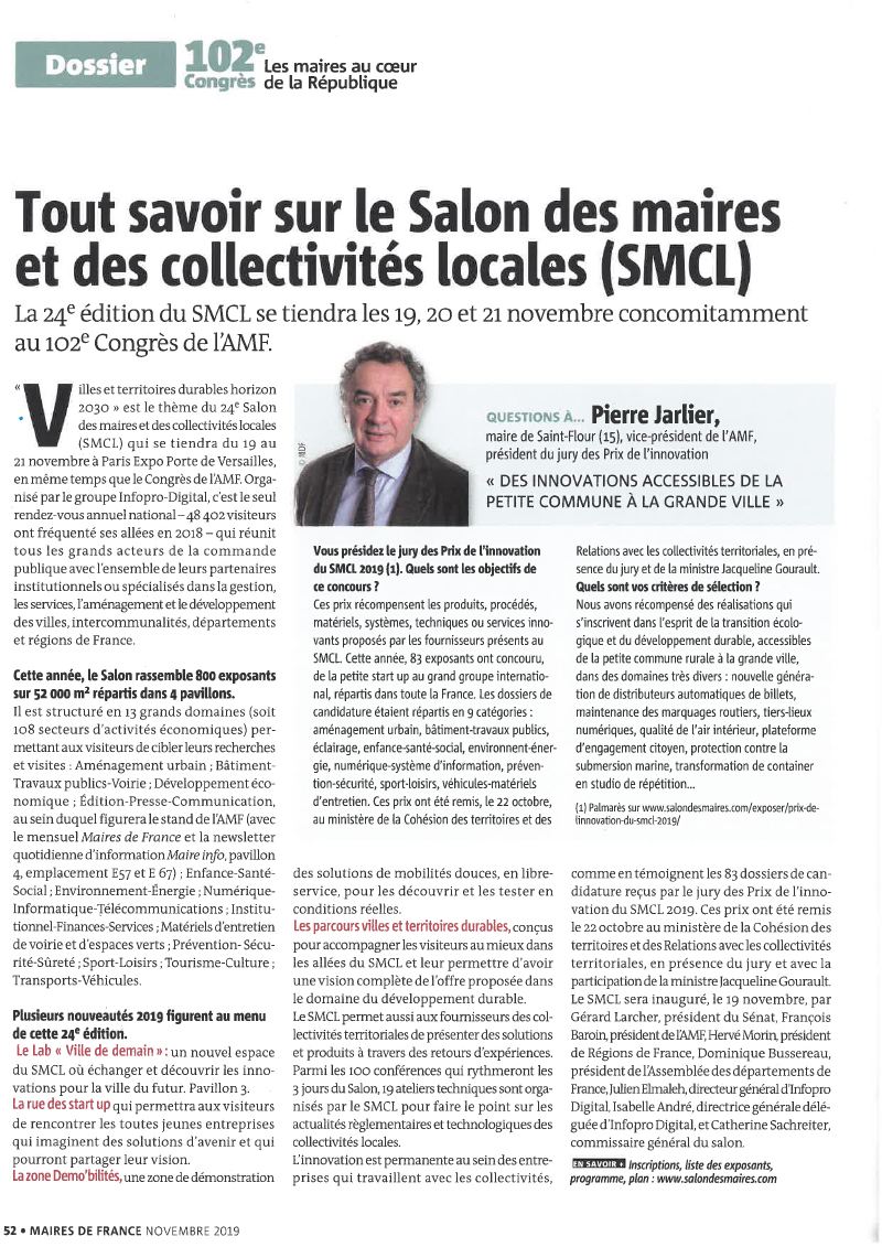 maire d efrance toun savoir sur le salon des maires