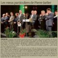 DERNIERE CEREMONIE DES VOEUX DE PIERRE JARLIER EN TANT QUE MAIRE - 20 JANV 2020VV